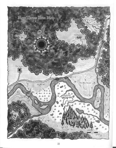 The Borderlands Area Map